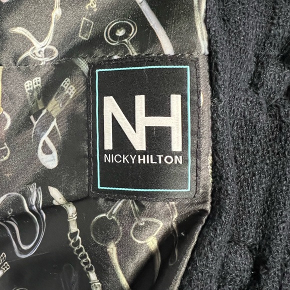 Nicholai by Nicky Hilton Equestrian lined over coat with faux leather buckles - Picture 12 of 16